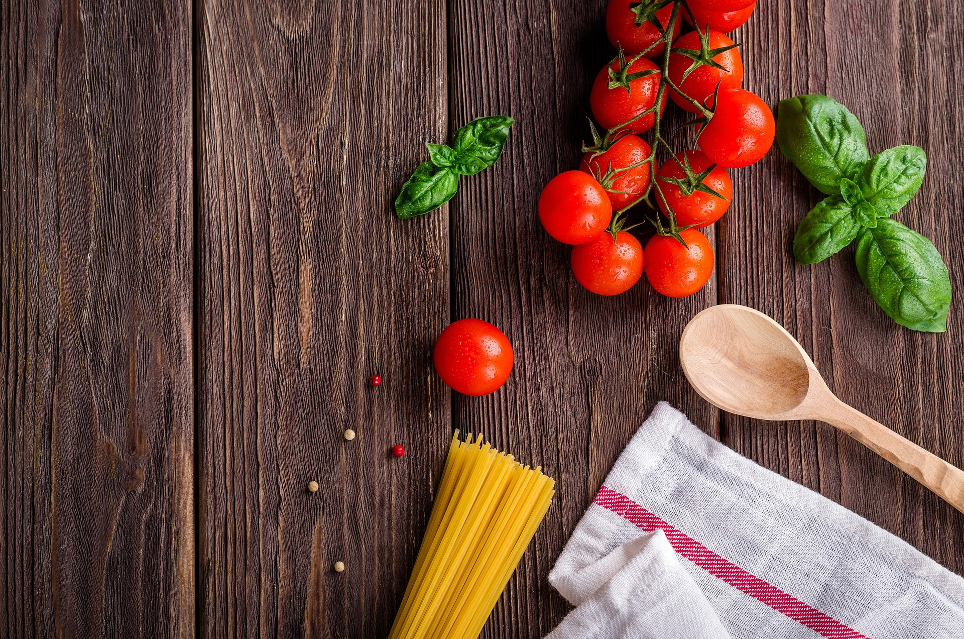 Zutaten für One Pot Pasta (Quelle: Pixabay.com)