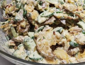 Smashed Potato Salad