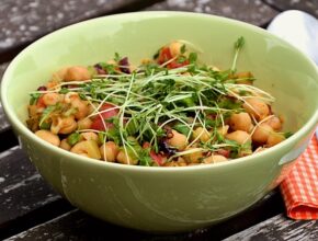 Curry-Kichererbsen-Salat