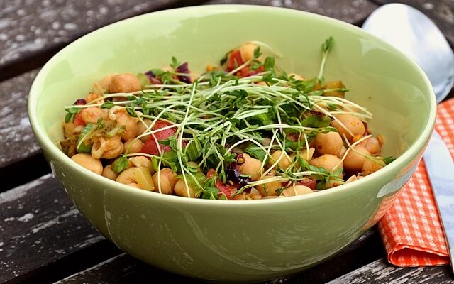 Curry-Kichererbsen-Salat