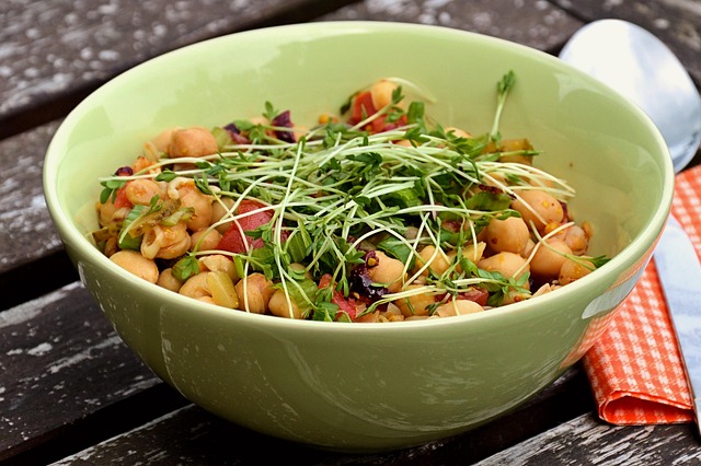 Curry-Kichererbsen-Salat