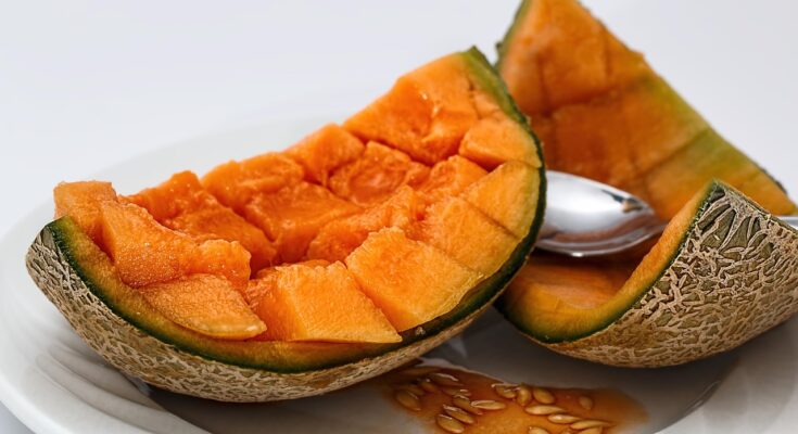 Melonen-Paprika-Salat