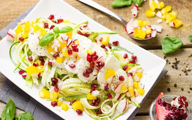 Zoodle-Salat
