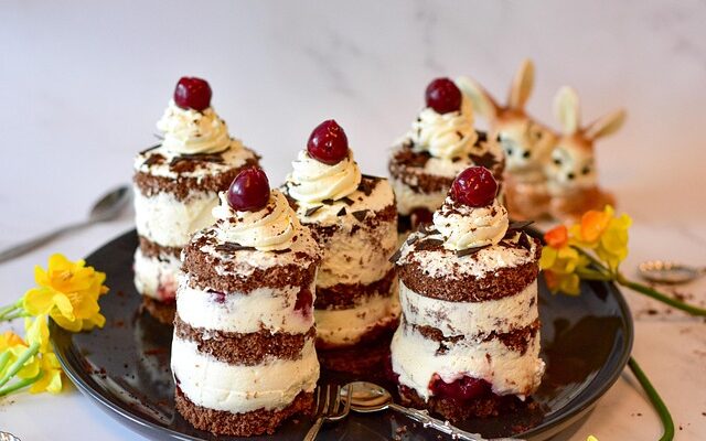 Schwarzwälder Kirsch Dessert