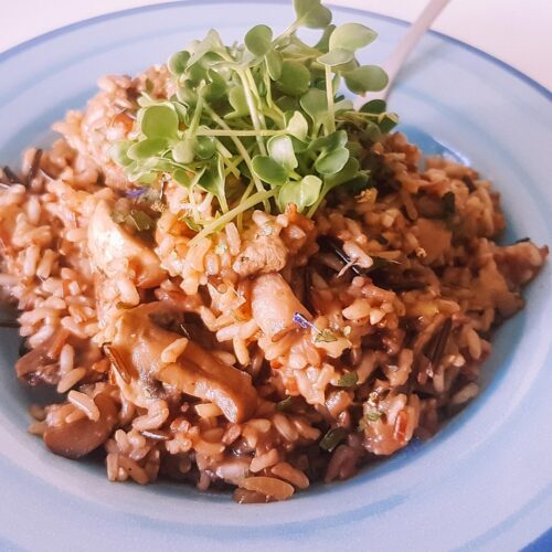 Pilz-Risotto