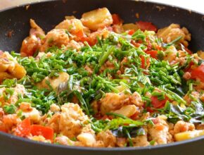 Bauernfrühstück vom Blech