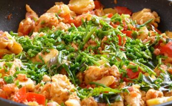 Bauernfrühstück vom Blech