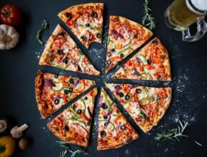 Blumenkohl‑Pizza